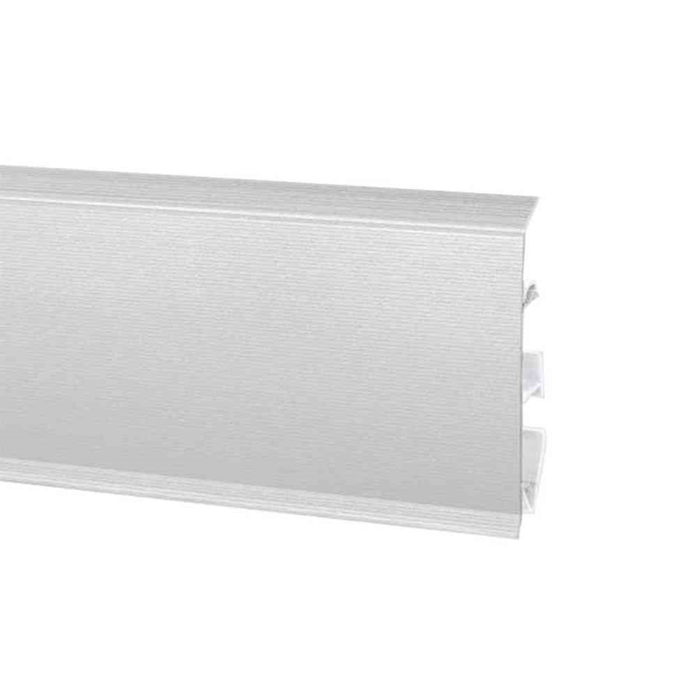 Плінтус на підлогу Korner Evo 002Е Алюміній