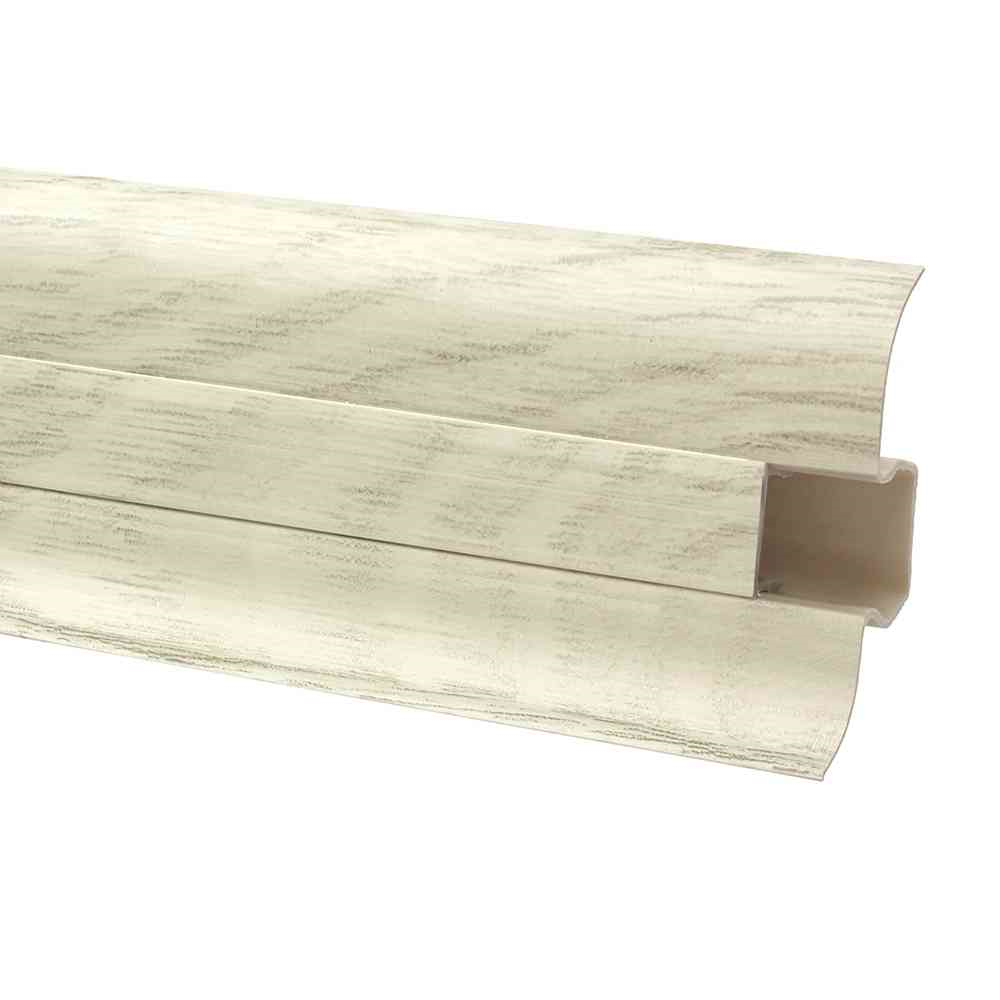 Пластиковий плінтус Premium Decor Дуб мокко 283m