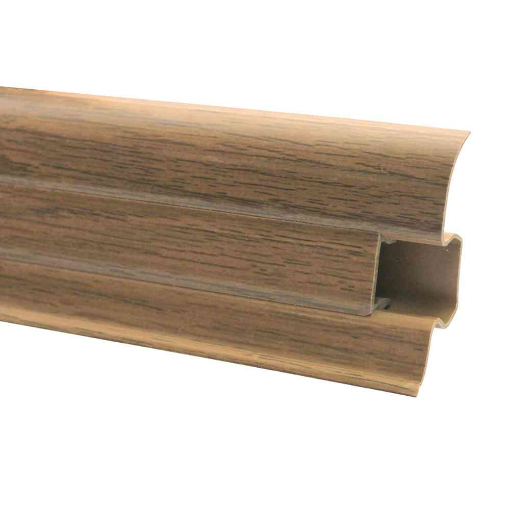 Пластиковий плінтус Premium Decor Дуб натуральний 234m