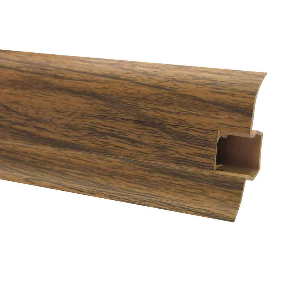 Пластиковий плінтус Premium Decor Горіх світлий 292m